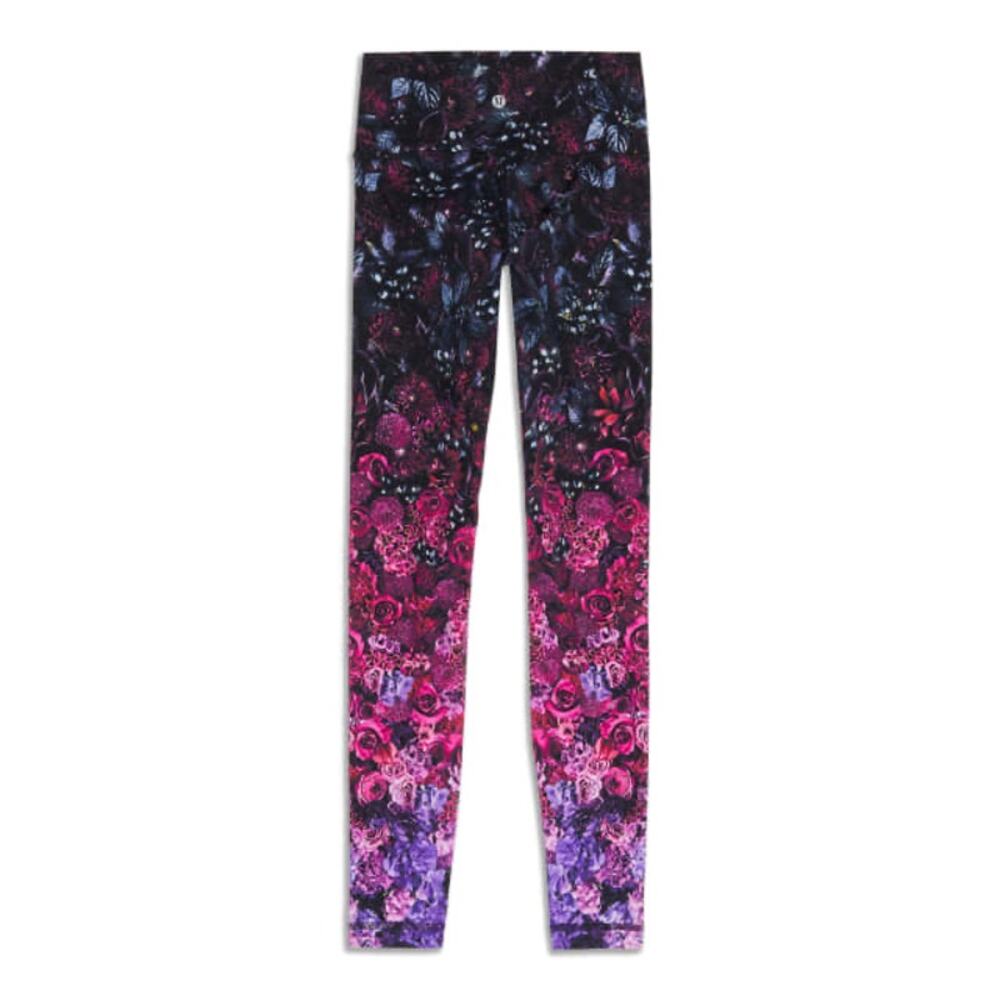 Lululemon Wunder Under High-Rise Tights 28" *Nulux - In Bloom Multi - Size 10